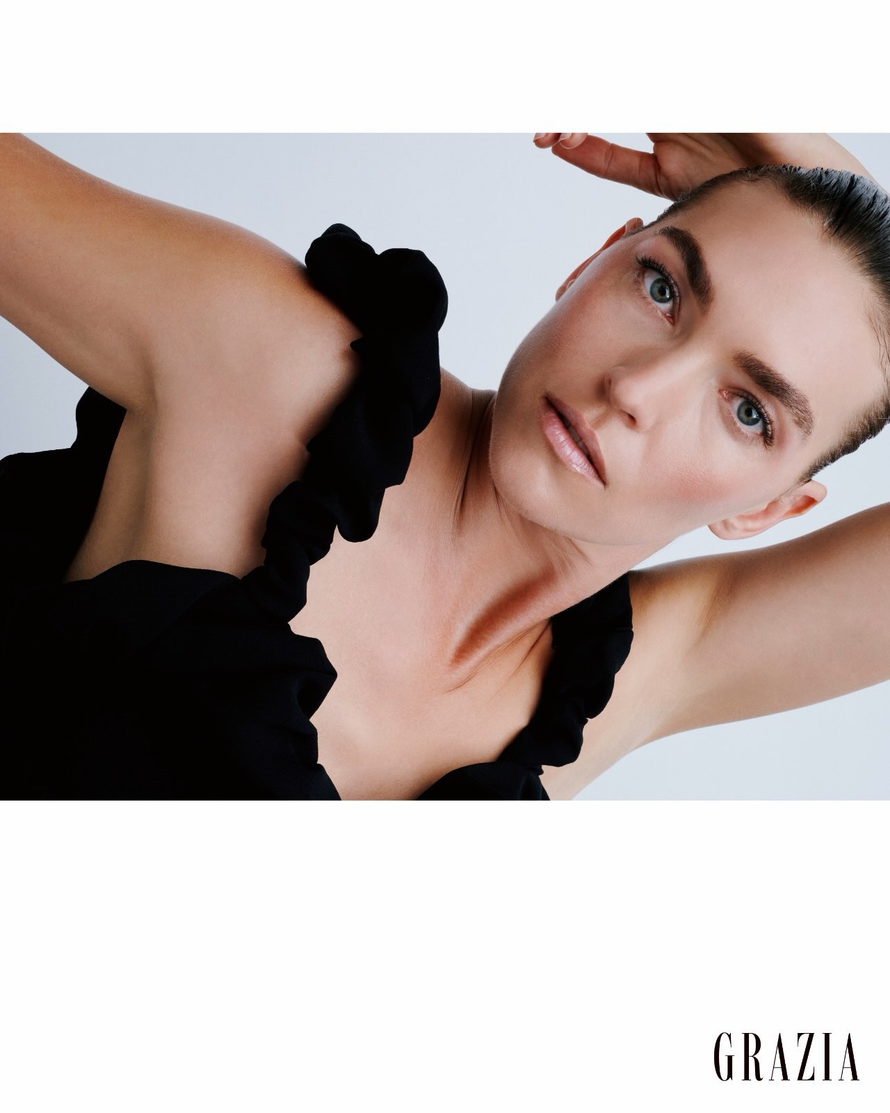 Arizona Muse | Grazia x Clarins